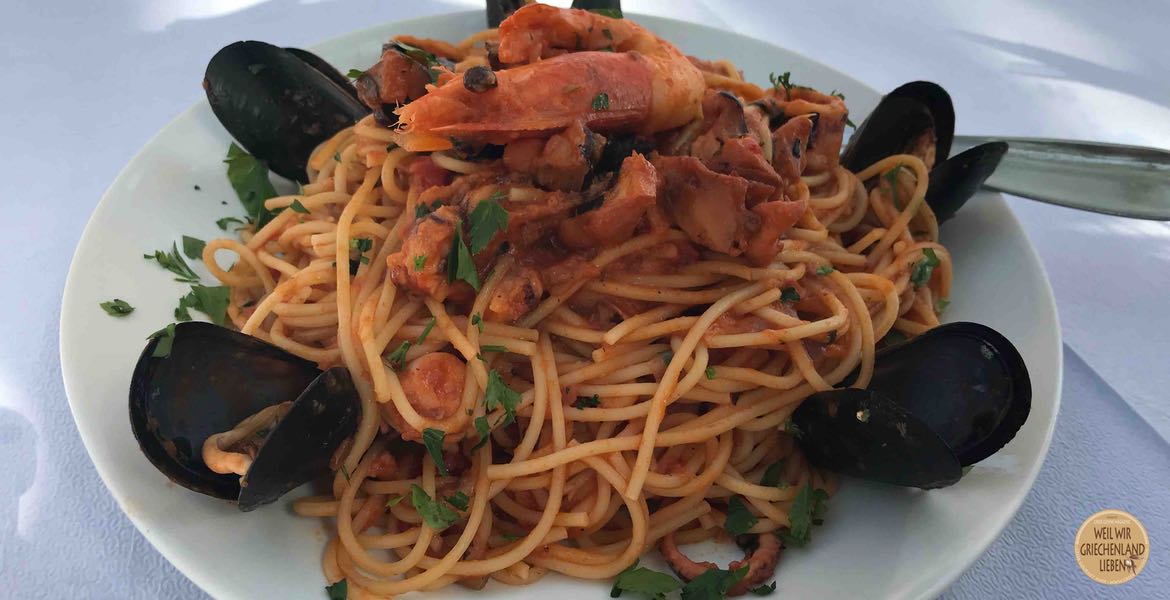 Spaghetti Marinara ▶︎ Meeresfrüchte mit Pasta I GREEKCUISINEmagazine