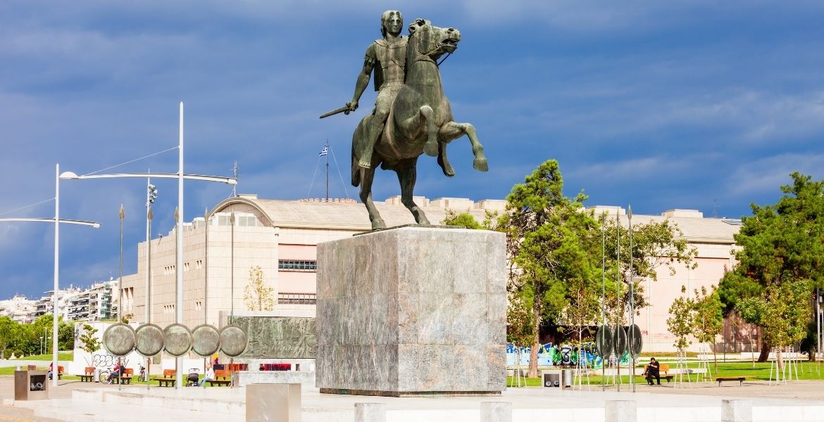 Thessaloniki ▶︎ Platz von dem grossen Alexander I GREEKCUISINEmagazine